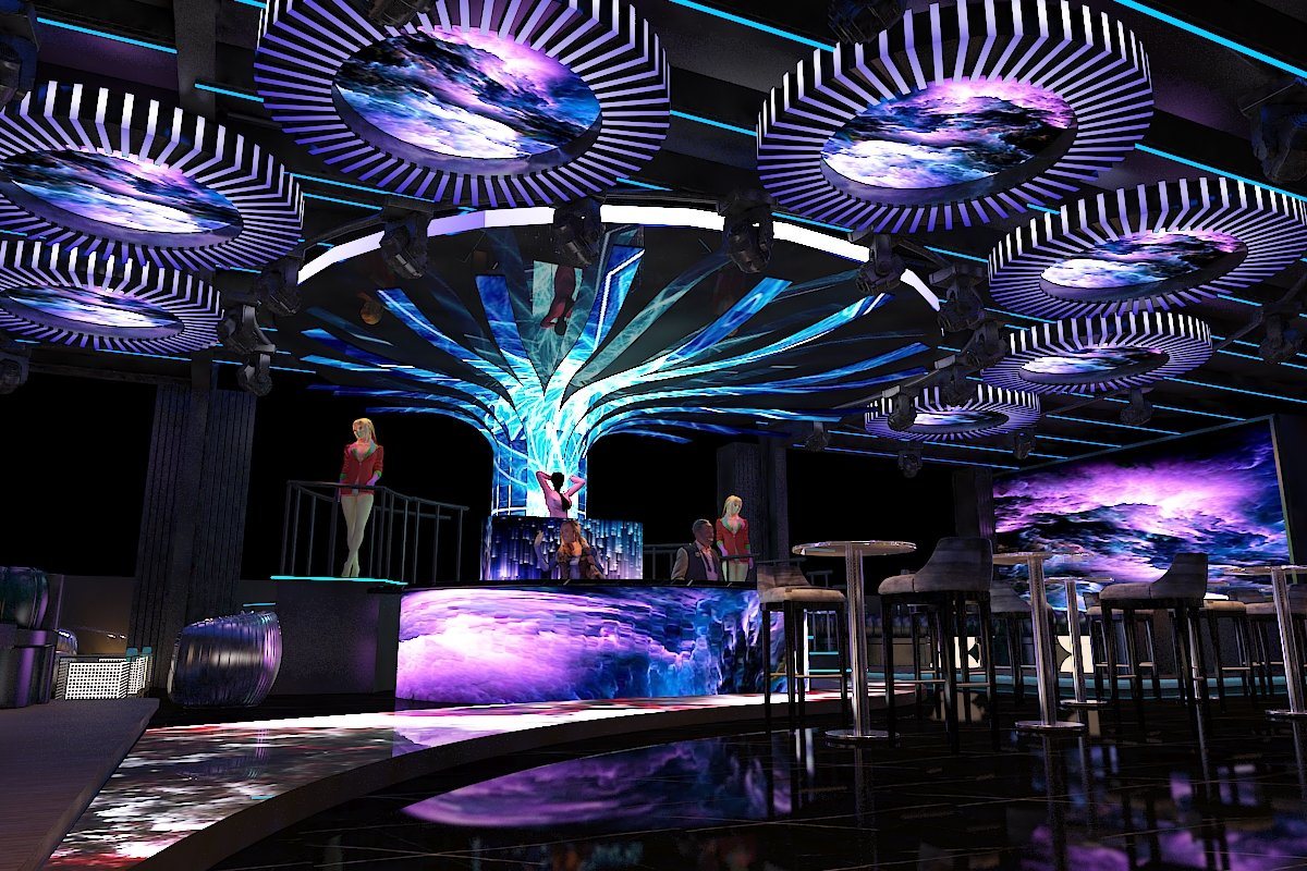 Báo giá thiết kế thi công không gian quán Sky bar đẹp 1