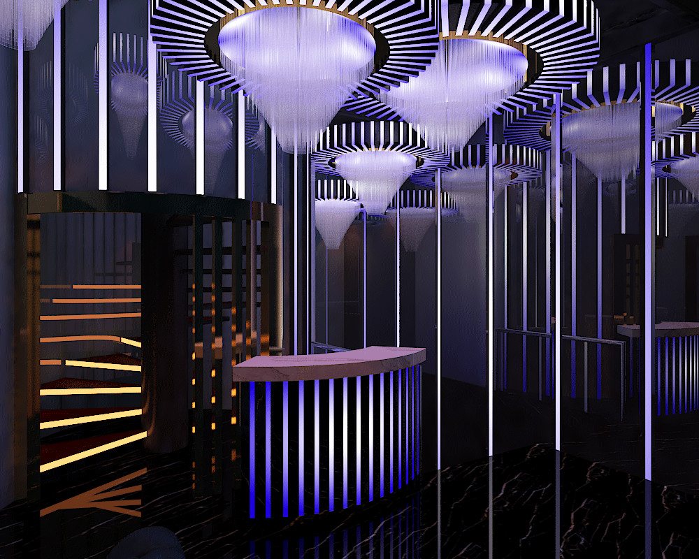 Báo giá thiết kế thi công không gian quán Sky bar đẹp 7