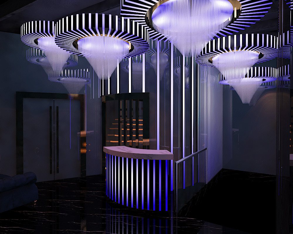 Báo giá thiết kế thi công không gian quán Sky bar đẹp 8