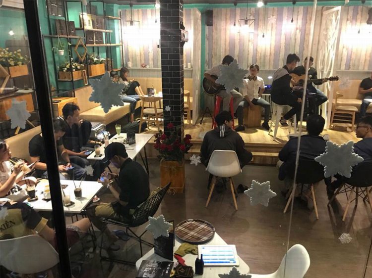 thiết kế quán cafe tại Thủ Dầu Một Bình Dương 19