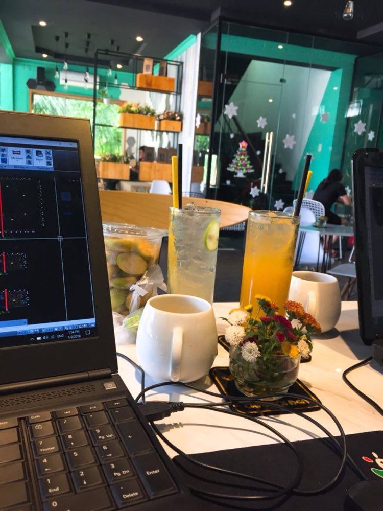 thiết kế quán cafe tại Thủ Dầu Một Bình Dương 9