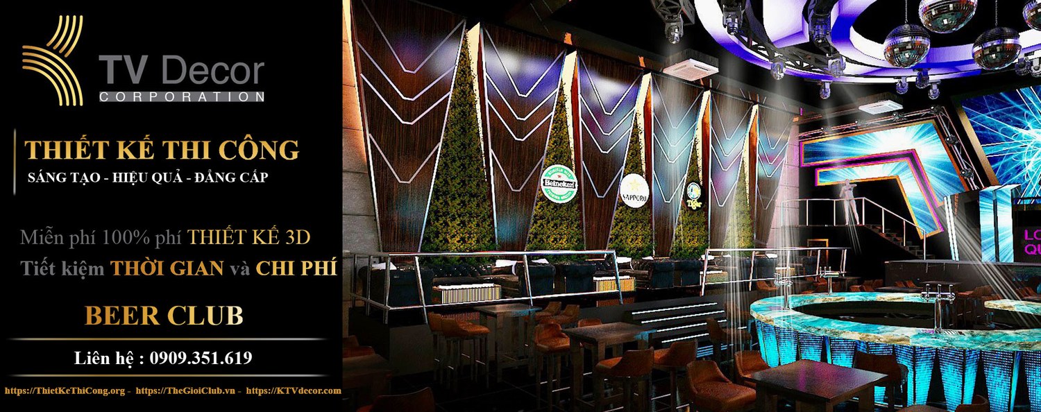 Thiết kế thi công beer club| Beer club đẹp 8