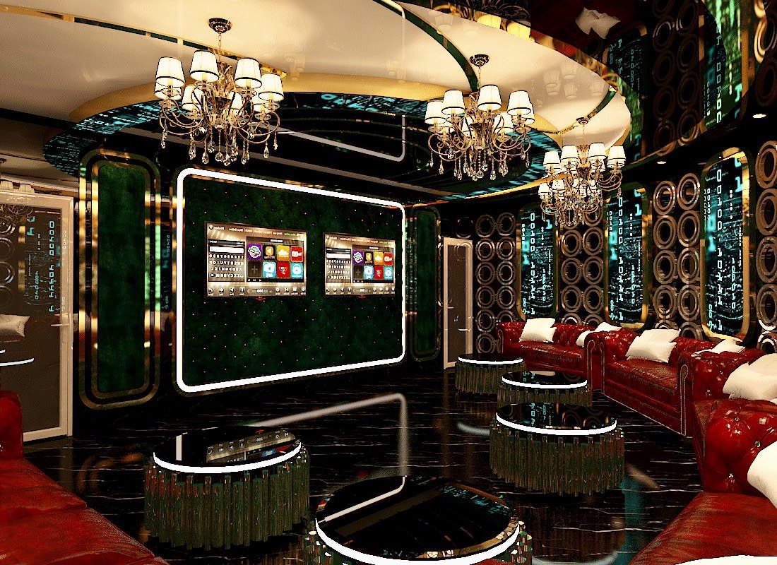 Mẫu thiết kế phòng karaoke mới 1