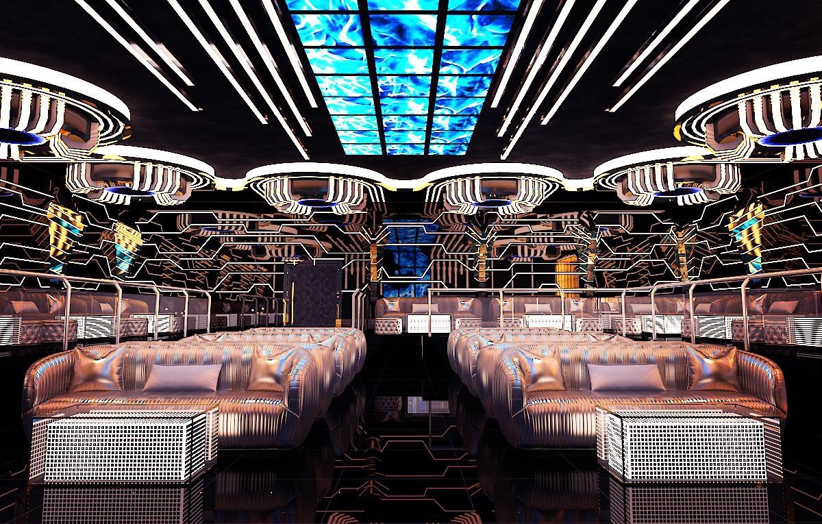 Thiết kế thi công nội thất Bar Lounge 2