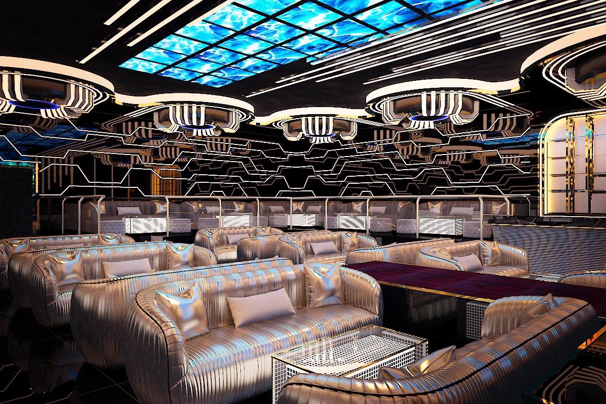 Thiết kế thi công nội thất Bar Lounge 3