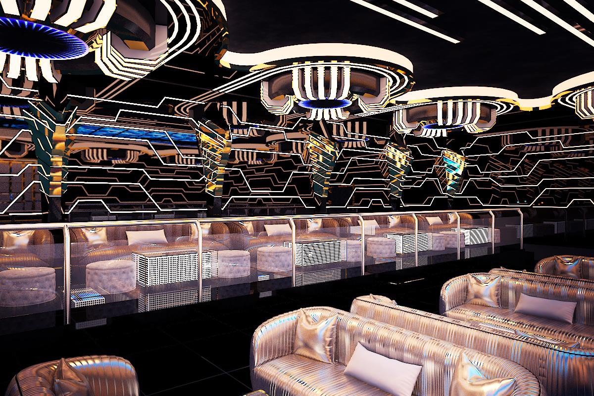 Thiết kế thi công nội thất Bar Lounge 55