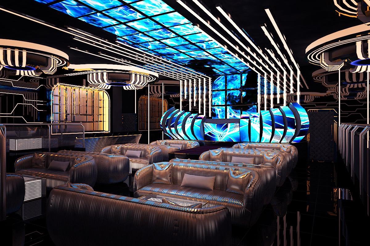 Thiết kế thi công nội thất Bar Lounge 56
