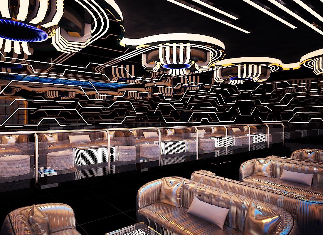 Thiết kế thi công nội thất Bar Lounge 58