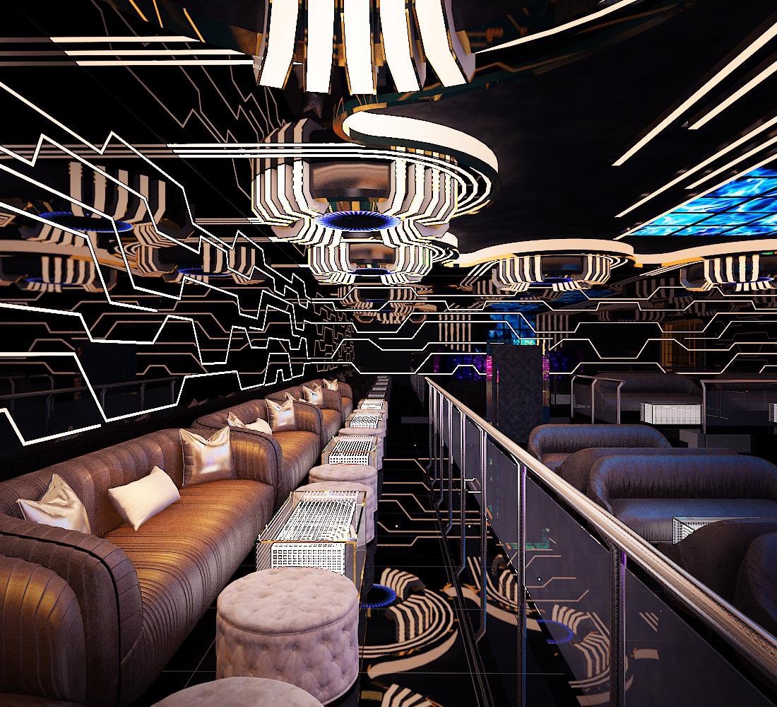 Thiết kế thi công nội thất Bar Lounge 58