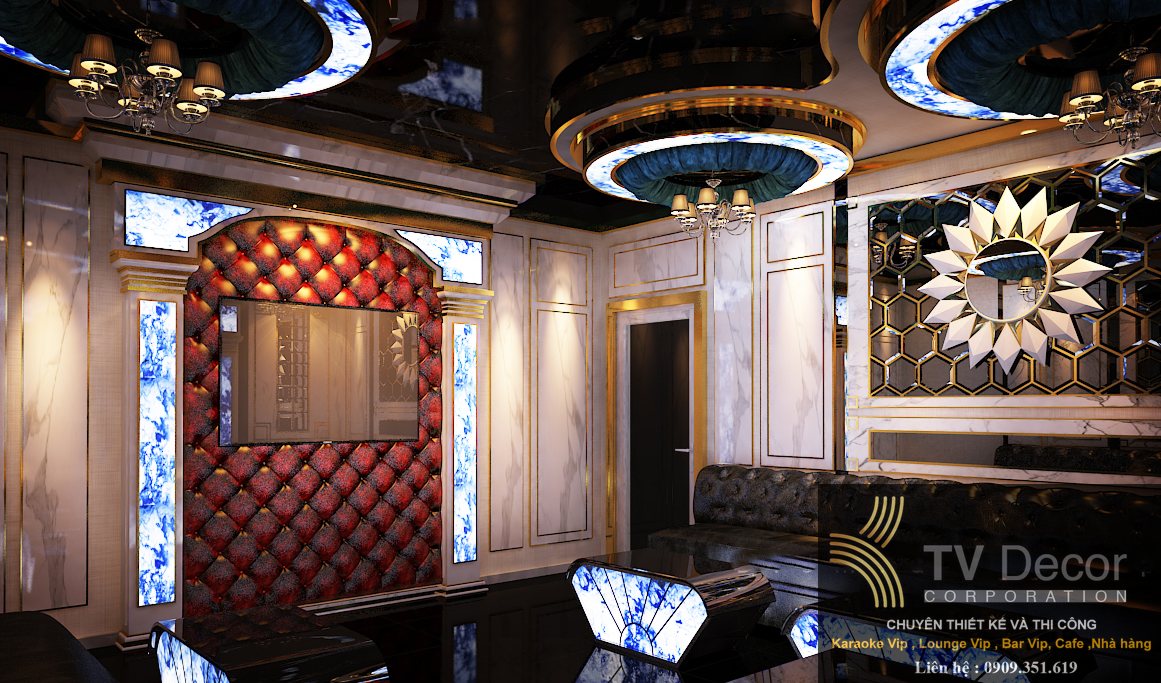 Thiết kế nội thất phòng Karaoke đẹp giá rẻ 3