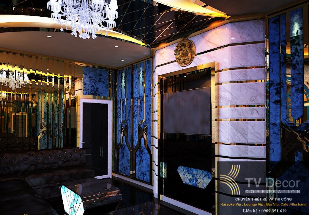 Thiết kế karaoke kinh doanh đẹp rẻ KTV03 1