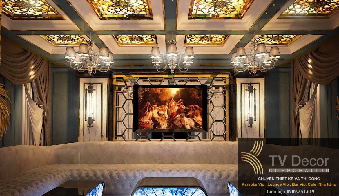 Thiết kế karaoke kinh doanh sang trọng giá tốt 2