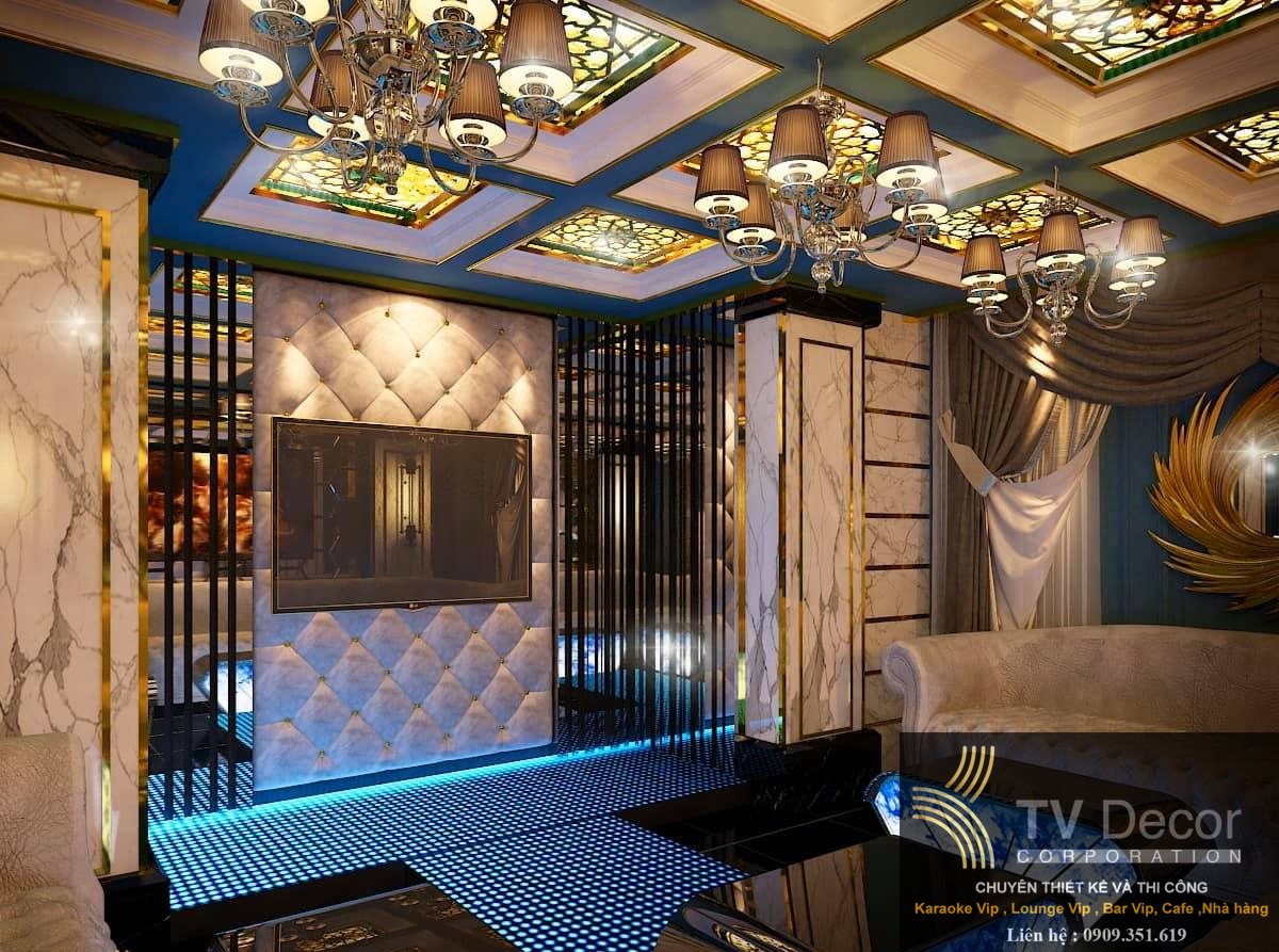 Thiết kế karaoke kinh doanh sang trọng giá tốt 445