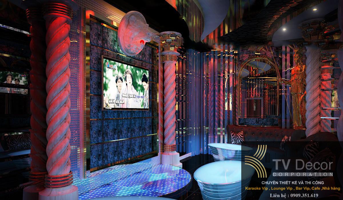 Thiết kế karaoke kinh doanh đẹp rẻ KTV02 1