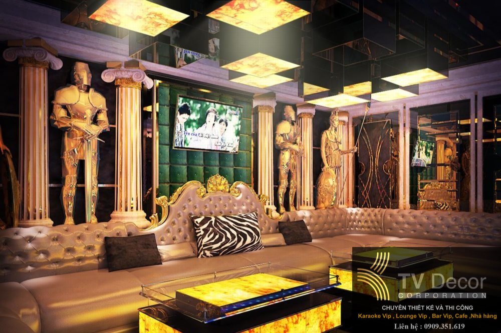 Thiết kế và thi công nội thất phòng karaoke giá rẻ 3