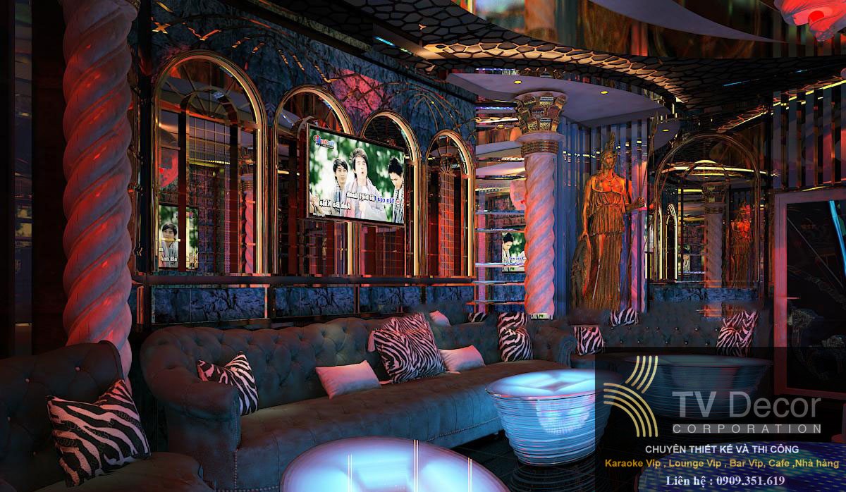 Thiết kế karaoke kinh doanh đẹp rẻ KTV02 3