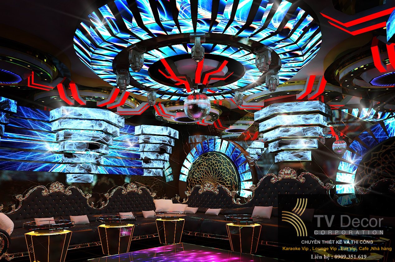 Thiết kế phòng karaoke hiện đại đẳng cấp ấn tượng 1