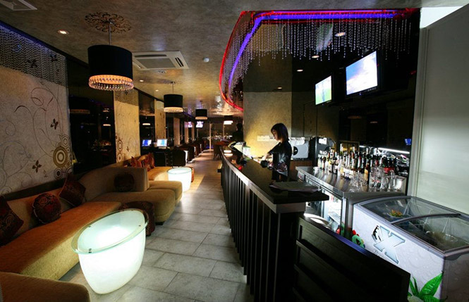 không gian nội thất quán cafe,thi cong quan cafe