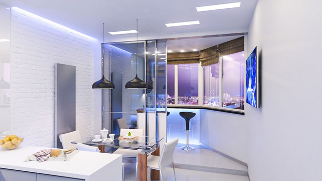 trang trí nội thất phòng bếp