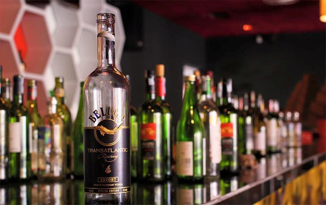 không gian quán beer club