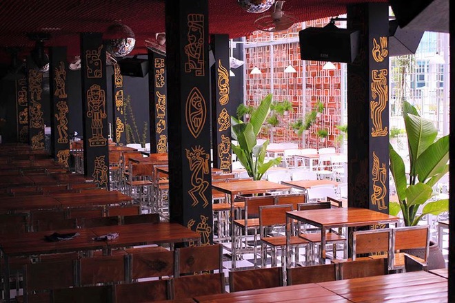 trang trí quán beer ấn tượng