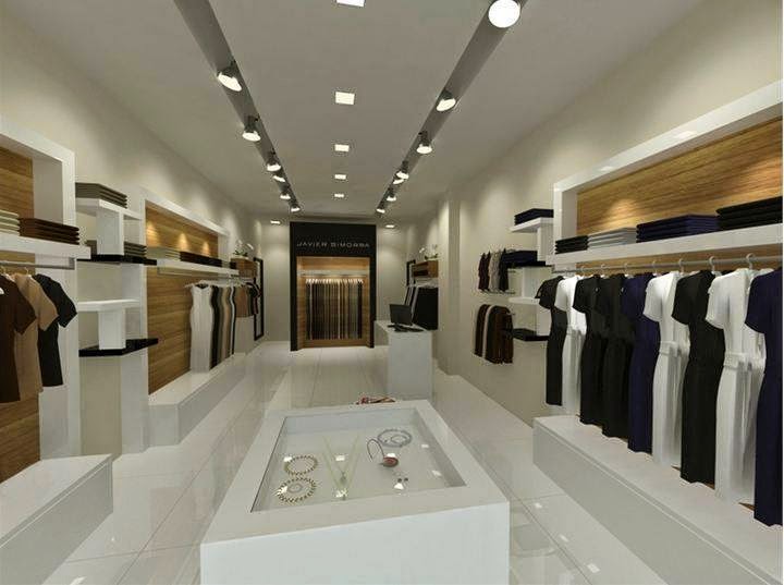 thiết kế nội thất shop