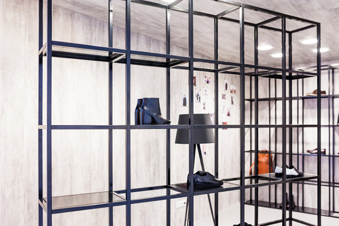 thi công shop thời trang
