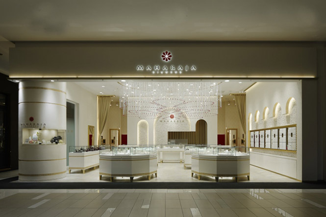 thi công nội thất shop trang sức,thi cong noi that showroom 