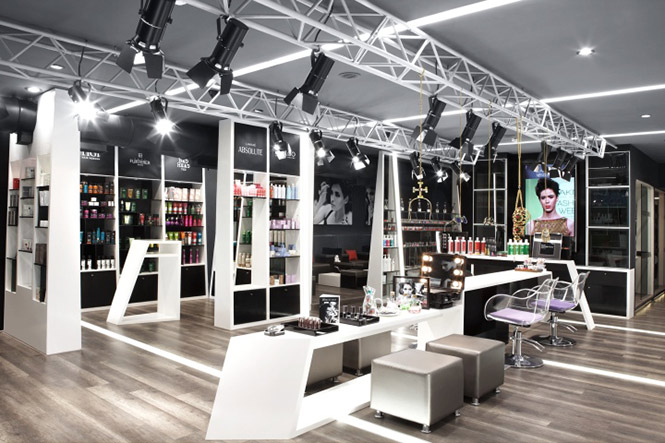 thi công nội thất salon,mau salon toc dep