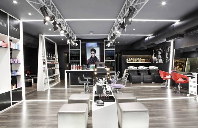 thiết kế cửa hàng chuyên nghiệp,salon toc an tuong