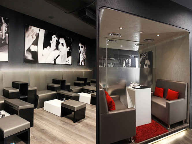 Mẫu nội thất salon tóc,thi cong noi that salon