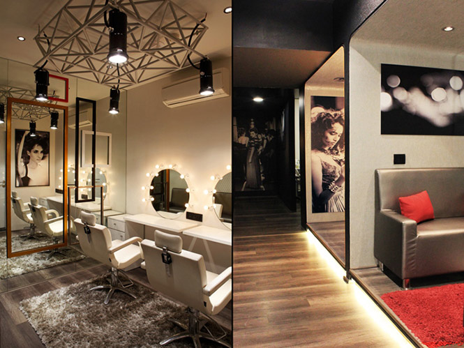 thiết kế thi công salon ,hair design