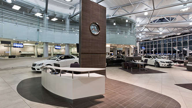 thiet ke thi cong showroom oto 1