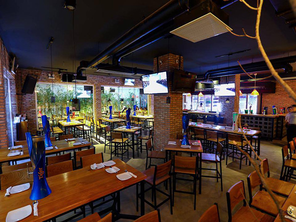 thiết kế thi công nội thất quán beer