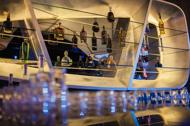thiết kế nội thất bar