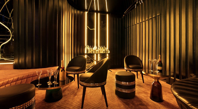 thiết kế nội thất quán bar