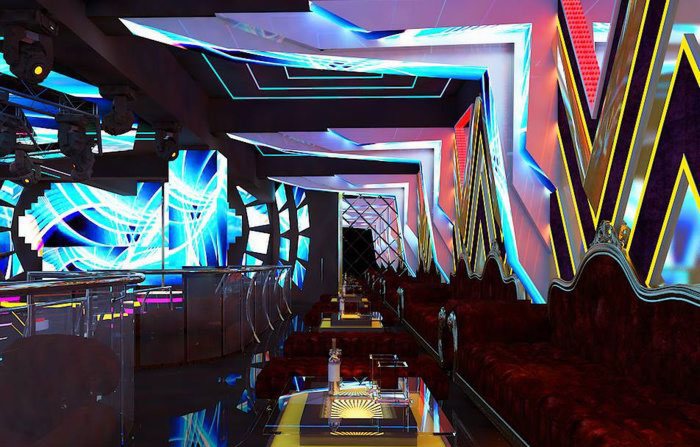Dự án thiết kế thi công Face Club trọn gói 12