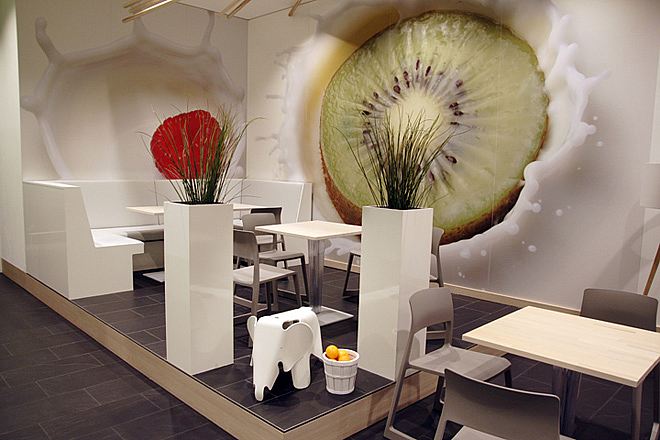 mẫu quán cafe kem đẹp