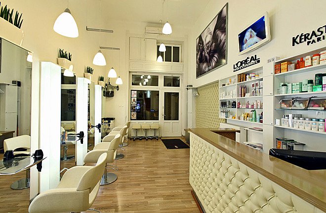 Mẫu salon tóc đẹp