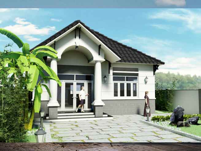 thiết kế nhà cấp 4 đẹp