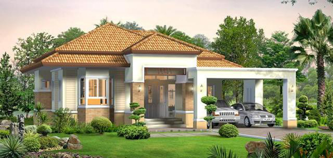 các kiểu nhà cấp 4 đẹp