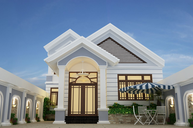 Mẫu nhà cấp 4 đơn giản