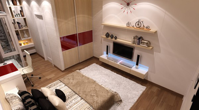 thiết kế nhà phố 1 tầng đẹp