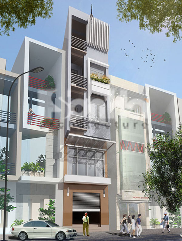 nhà ống hiện đại,xây dựng nhà ống