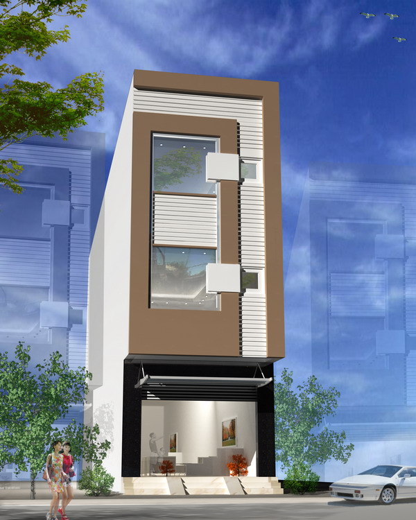 nha ong dep,xây dựng nhà ống