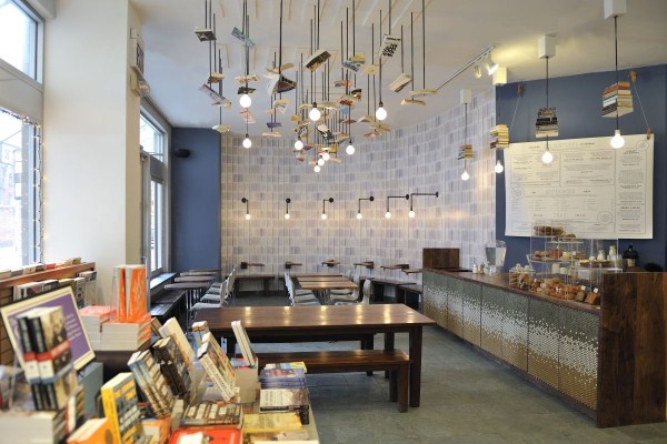 thiet ke quan cafe sach