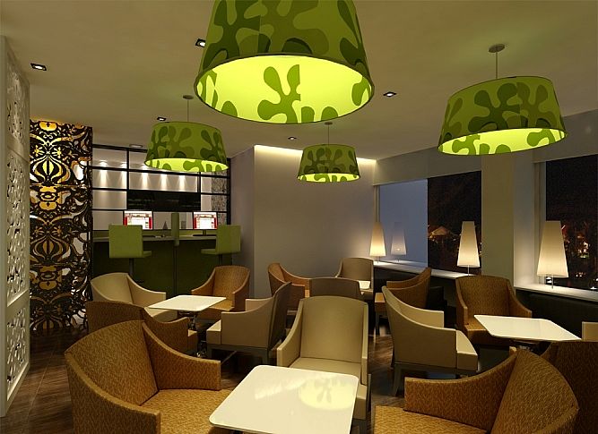 nội thất quán cafe sách đẹp