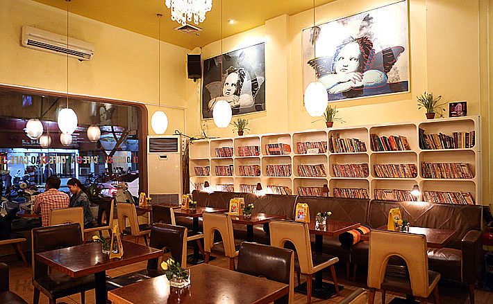 Hình ảnh cafe sách đẹp