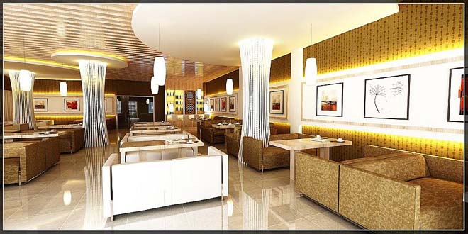 nội thất cafe văn phòng