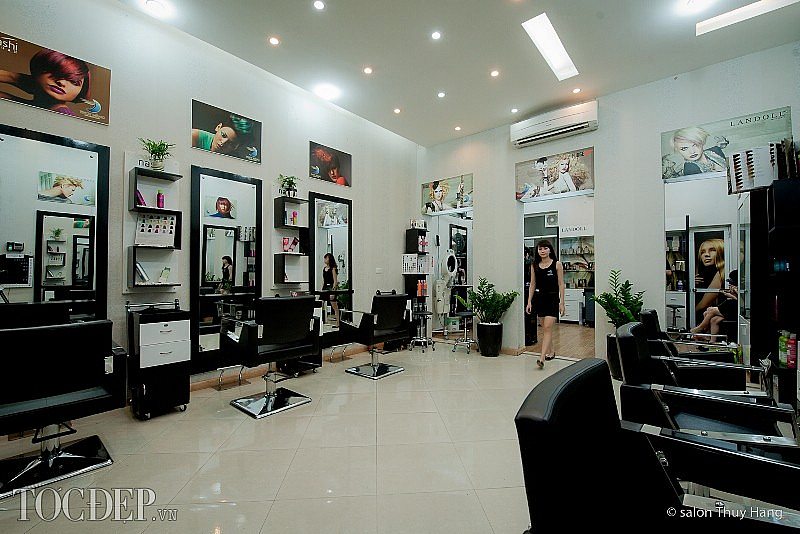 thiết kế hair salon